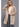 Black or Beige 3/4 Faux Suede Coat by the C
