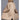 Black or Beige 3/4 Faux Suede Coat by the C