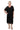 Black Or Beige Tiered Silk Dress by the C
