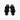 Black Scrunchie Shoes by the C
