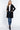 Black or Beige 3/4 Faux Suede Coat by the C