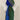 Blue fine Wool Scarf by the C