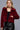 Burgundy Or Cream Toggle Faux Fur Jacket by the C