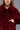 Burgundy Or Cream Toggle Faux Fur Jacket by the C