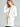 Collarless Long Jacket in Cream Ellison