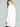 Collarless Long Jacket in Cream Ellison