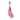 Flamingo Coin Purse  Key Chain by the C