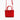Red Heart Chain Cross Body Bag by the C