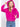Magenta Zip Jacket by the C