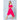 Fuchsia Hi Low Off The Shoulder Dress Flying Tomato
