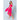 Fuchsia Hi Low Off The Shoulder Dress Flying Tomato