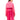 Pink Trench Coat With Tulle by the C