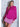 Satin Silky Holiday Magenta Blouse With Pearls Flying Tomato
