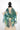 Chiffon Silk/Satin Etched Scarf With Dots (Eucalytus) Silk Concepts
