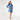 Short Tiered Chambray Dress Coco