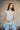 Silk Sleeveless Top In White Cobblestone Living