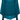 Teal Silk/Viscose Flowy Top M Made in Italy