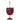 Wine Beaded Coin Purse/Key Chain