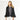 Black Wrap With Faux Fur Coco + Carmen