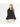 Black Wrap With Faux Fur Coco + Carmen