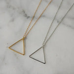 Load image into Gallery viewer, Triangle Necklace
