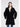 Faux Fur Coat in Black or White by the C