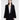 Faux Fur Coat in Black or White by the C