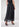 Black Long Silk Skirt