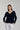 V Neck Sweater in Black or Navy by the C