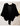 Black Cardigan With Coloured Metallic Thread & Tie