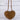 Faux Suede Studded Heart Purse in Black or Brown