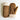 Beige Or Black Faux Fur Lined Mittens