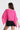 Crinkle Linen Blouse in Fuchsia Pink or White by the C