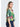 Silk Marbled Blouse With Band Bottom by the C