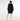 Kitty Cat Black Hoodie Dress Coco
