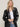 Black Faux Leather Blazer