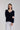 V Neck Sweater in Black or Navy by the C
