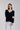 V Neck Sweater in Black or Navy by the C