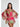 Marbled Silk With Camie In Teal or Fuchsia by the C