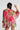 Marbled Silk With Camie In Teal or Fuchsia by the C