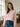 Soft Pink or Blue Delicate Sweater With Pearls