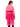 Pink Trench Coat With Tulle by the C