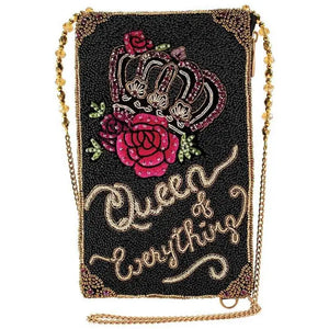 Queen of Everything Beaded Bag