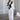 Shoulder Wrap in Black and Cream or Gray and White by the C