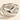 Bold Interlocked Design With Cubic Zirconia Stones Stretch Ring In Silver