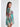 Marbled Silk With Camie In Teal or Fuchsia by the C