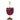 Wine Beaded Coin Purse/Key Chain
