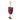 Wine Beaded Coin Purse/Key Chain