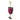 Wine Beaded Coin Purse/Key Chain