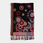 Load image into Gallery viewer, Embroidered Print Soft Scarf
